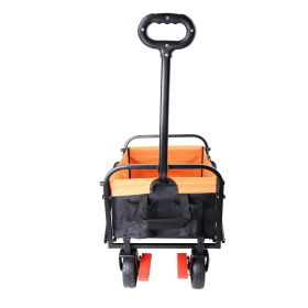 Mini Folding Wagon Garden Shopping Beach Cart (Option: 1pcs)